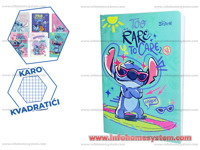 SVESKA A4 50L KARO STITCH DISNEY                            