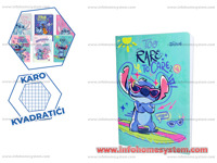 SVESKA A5 50L KARO STITCH DISNEY                            