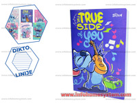 SVESKA A4 50L DIKTO STITCH DISNEY                           
