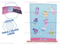 SVESKA A4 52L LATAJN KUROMI SANRIO                          