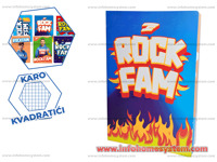 SVESKA A4 50L KARO ROCKFAM DEX ROCK                         