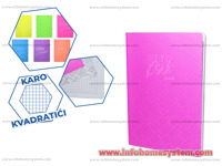 SVESKA A5 40L KARO I FEEL COLORS                            