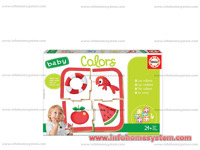 IGRA PUZLE 1/6 BABY COLORS EDUCA                            