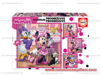 PUZLE 1/4 PROGRESSIV MINNIE                                 