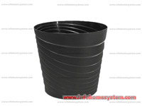 SAKSIJA TOSCANA 30CM ANTRACIT                                             