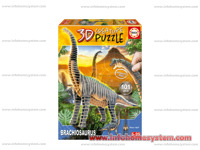 PUZLE 3D DINOSAURUS BRACHIOSAURUS EDUCA                     