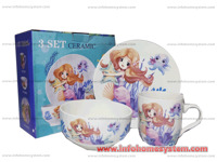 DECIJI SET ZA DORUCAK 3/1 SIRENA                            