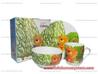 DECIJI SET ZA DORUCAK 3/1 MEDA                              