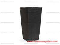SAKSIJA AURORA VISOKA 30CM ANTRACIT                                       