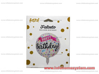 BALON HAPPY BIRTHDAY FALSETO FESTA                          
