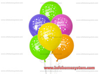 BALONI 1/8 HAPPY BIRTHDAY     