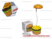 STONA LAMPA SA REZACEM BURGER                               