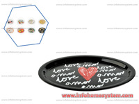 TACNA OVAL ELA DECO DRINA                                   