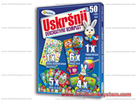 BOJA ZA JAJA DEKO KOMPLET                                   